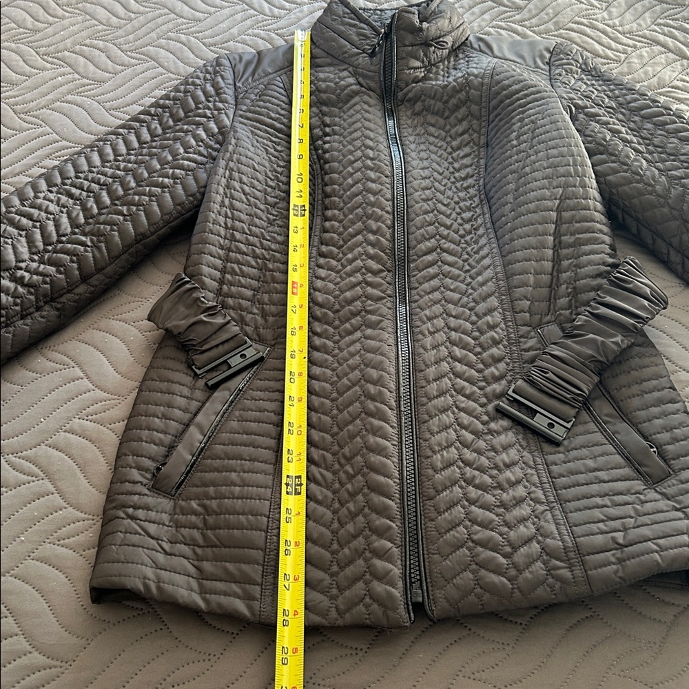 Like 🆕 - Laundry By Shelli Segal Black Quilted Jacket - Picture 9 of 12